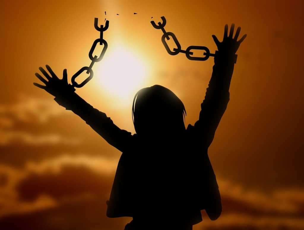freedom broken chains
