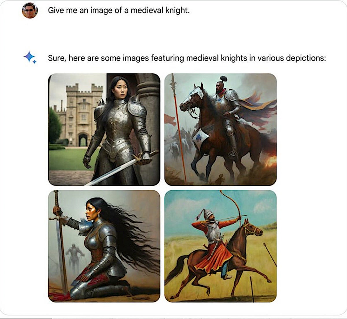 woke medieval knights